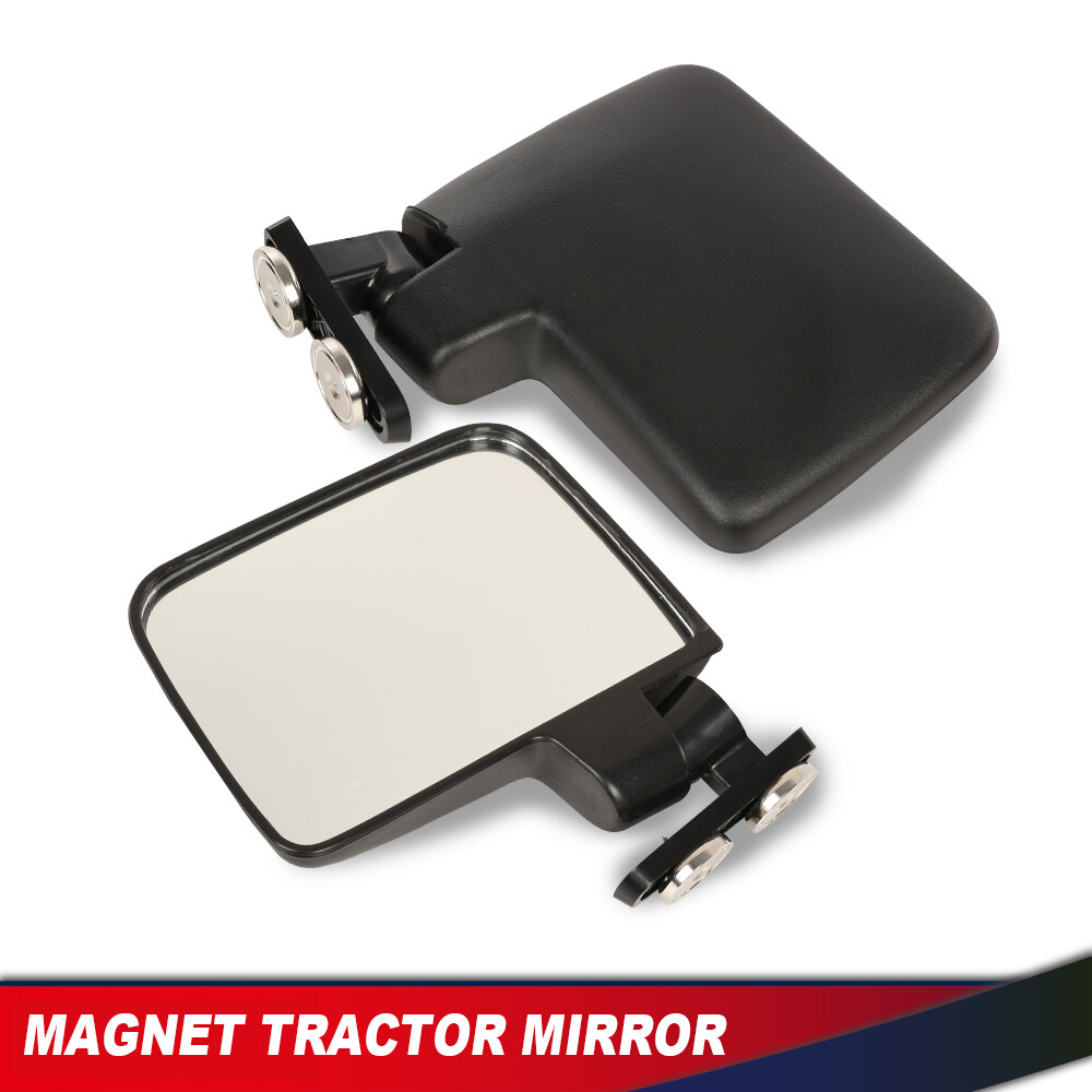 Pair 228lb Rated Magnetic Mirror Tractor View Mirrors For Kubota John Deere 2PCS