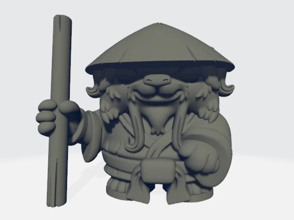 Chibi Tykes - Monk Panda