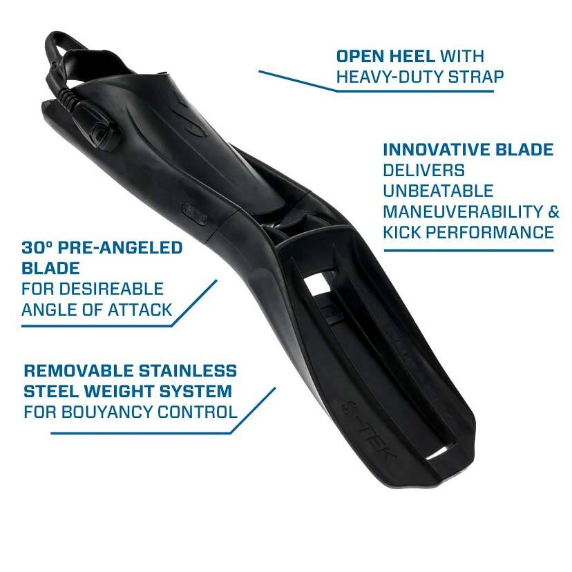 Scubapro S-Tek Open Heel Fins