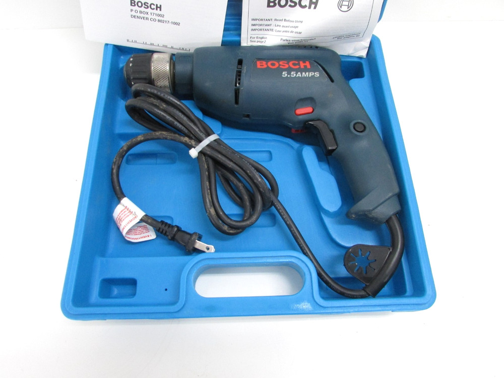 BOSCH 1005VSR 3/8” CORDED ELECTRIC VARIABLE SPEED REVERSING, KEYLESS DRILL