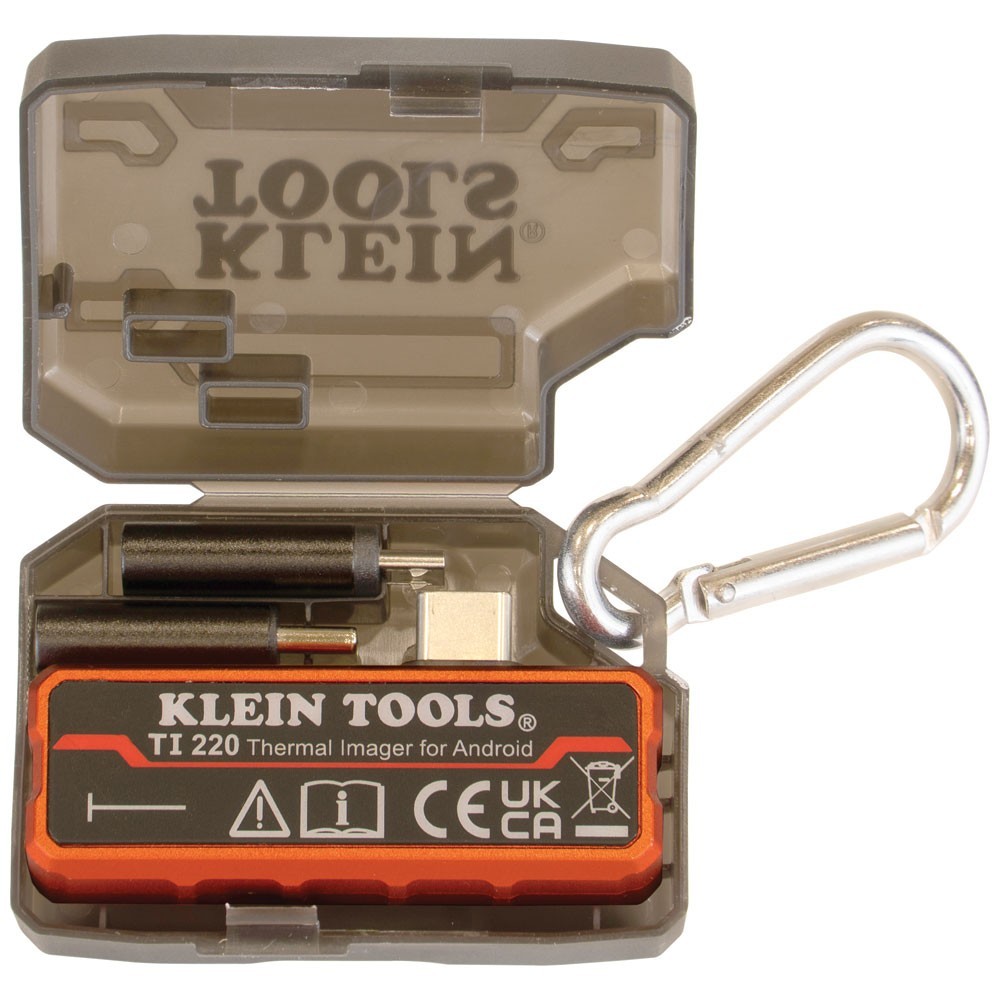 Klein Tools TI220 Thermal Imager Camera For Android - USB-C IR Imager w/ Case