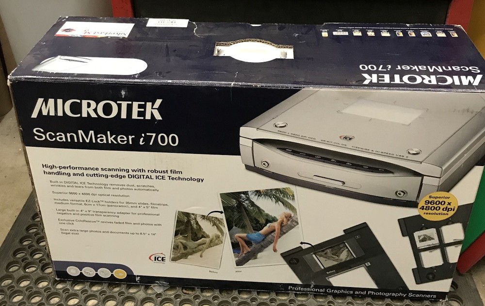 1-Microtek ScanMaker i700 & 1-Microtek 50 page document feeder ADF-700