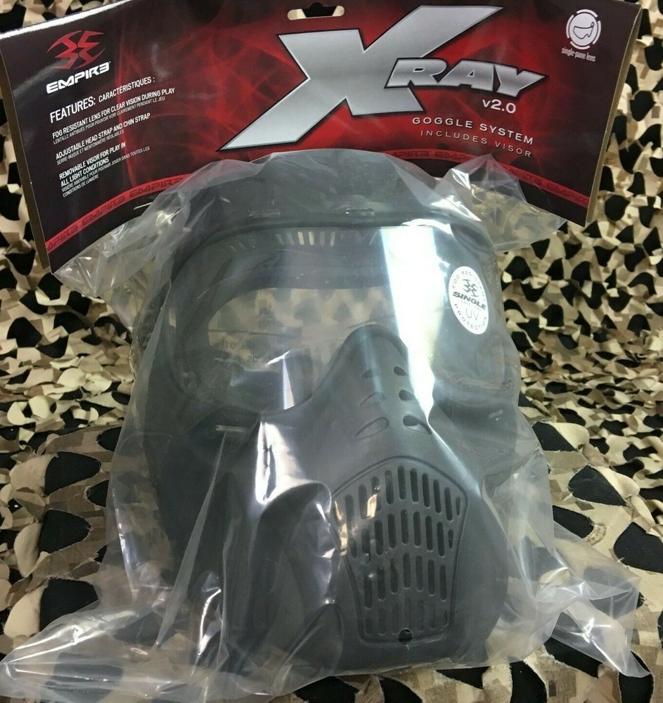 EMPIRE X-RAY SINGLE MASK - BLACK