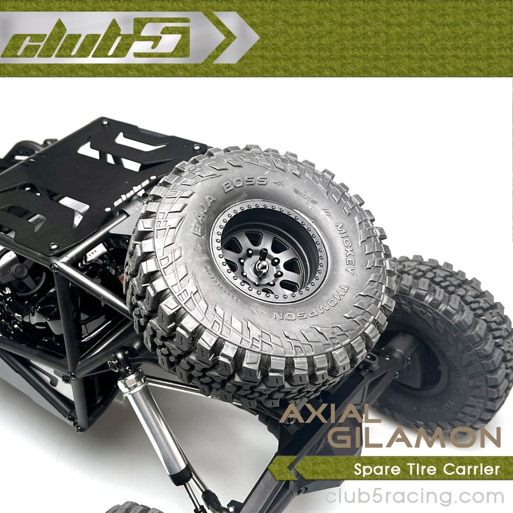 Spare Tire Bracket for Axial AXP8 Gilamon