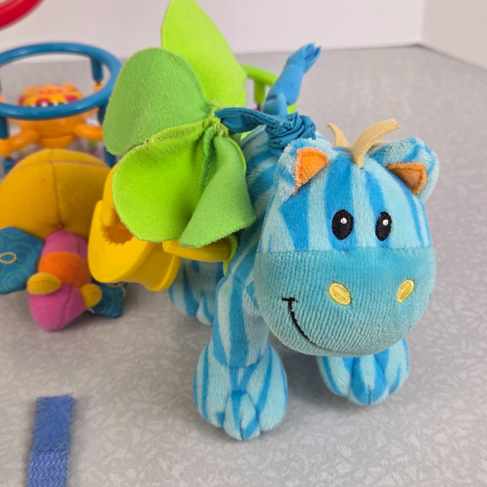 Baby Infant Toy Lot of 11 Rattles Fisher Price Singing Fish Sensory Playgro