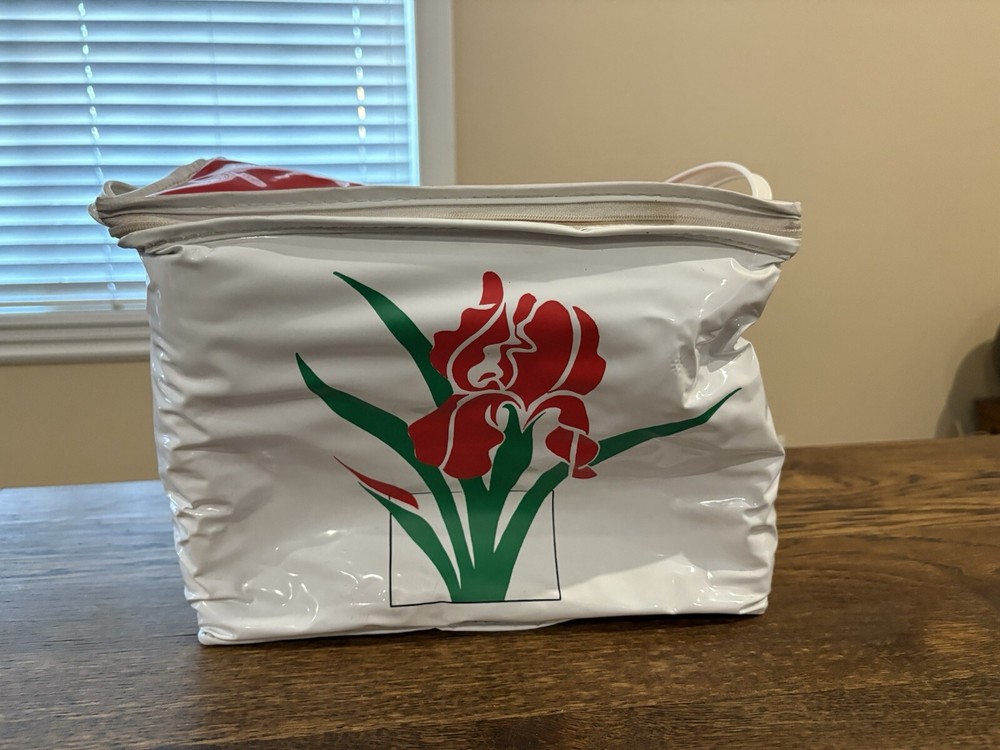 Vintage Iris Soft Cooler Bag Rare!!!