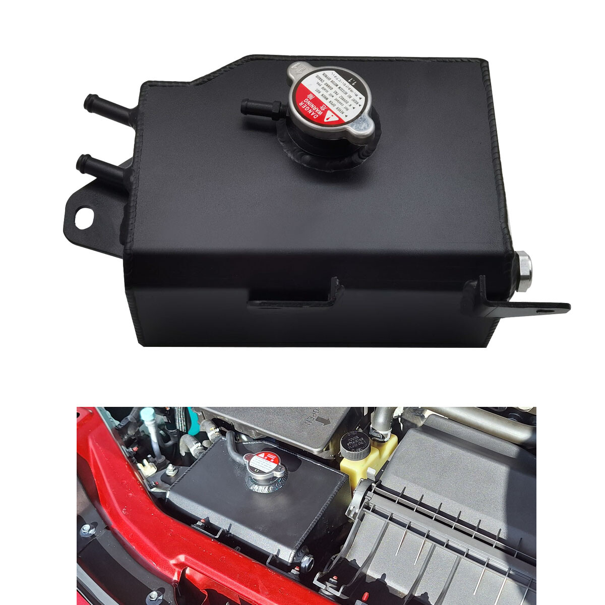 Aluminum Coolant Overflow Reservoir Tank For Mazda MX5/ Miata Mk3 2006-2015 2008