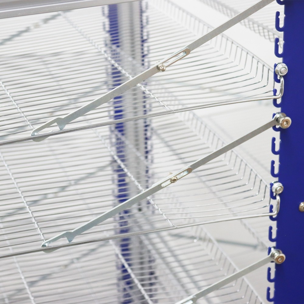 Sealed Heating Type Drying Rack Double-side 12 Layer Adjustable Spacing LYF4060