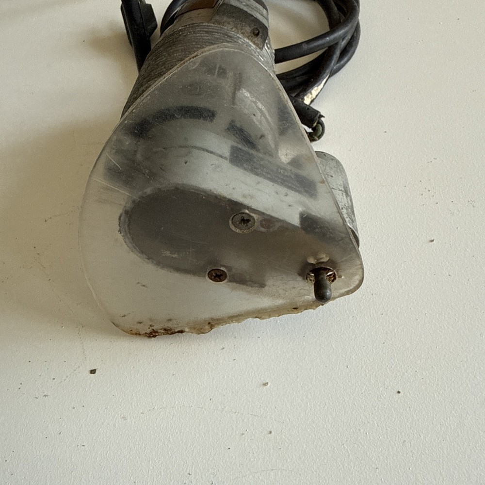 vintage Porter-Cable Model 3102 HD laminate trimmer with offset base.