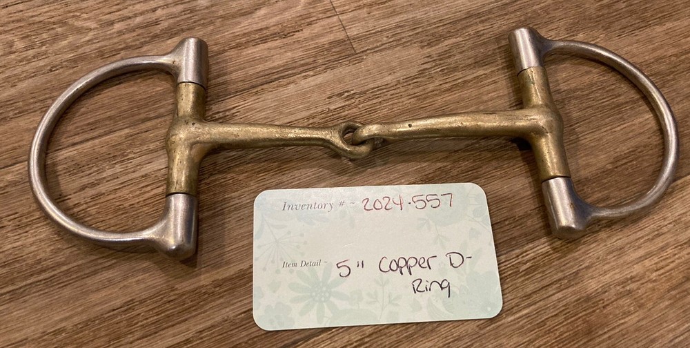 5” Copper Mouth D Ring Single Joint Bit
