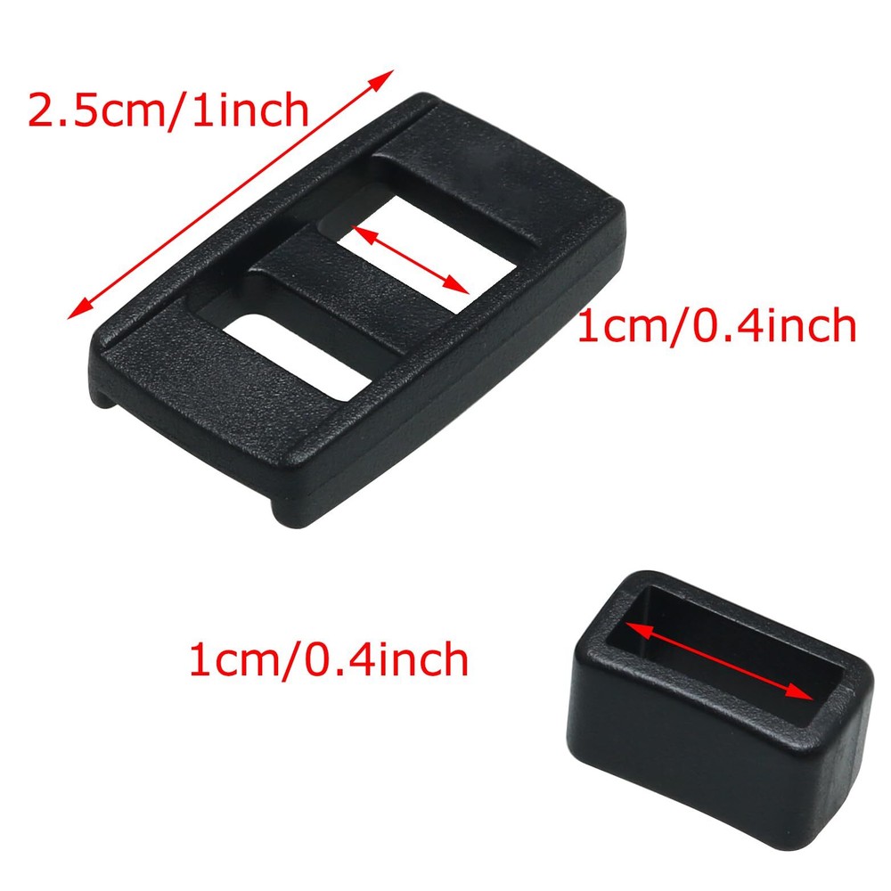 4pcs Camera Strap Adjust Buckles Plastic Brackets for Camera Straps