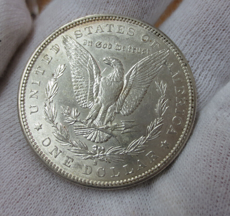 1889-S Morgan Dollar AU++/UNC (a)