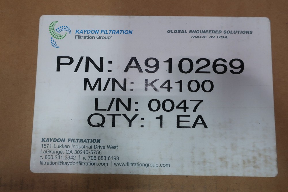 Kaydon K4100 Hydraulic Filter Element