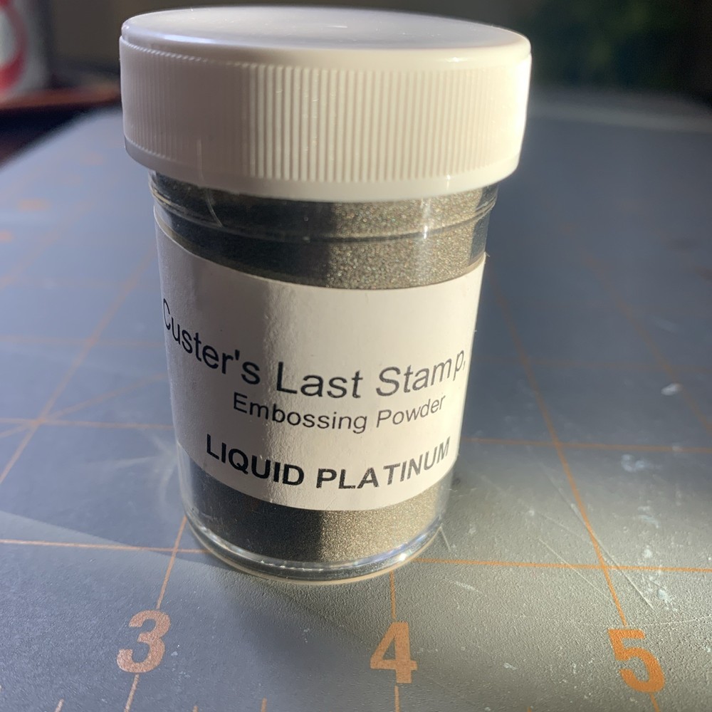 Custer’s Last Stamp Embossing Powder Liquid Platinum