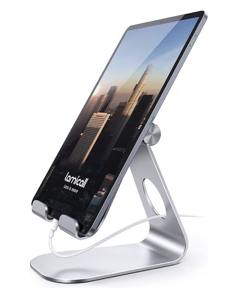 Lamicall Tablet Stand, Adjustable Tablet Holder - Desktop Stand Dock Holder