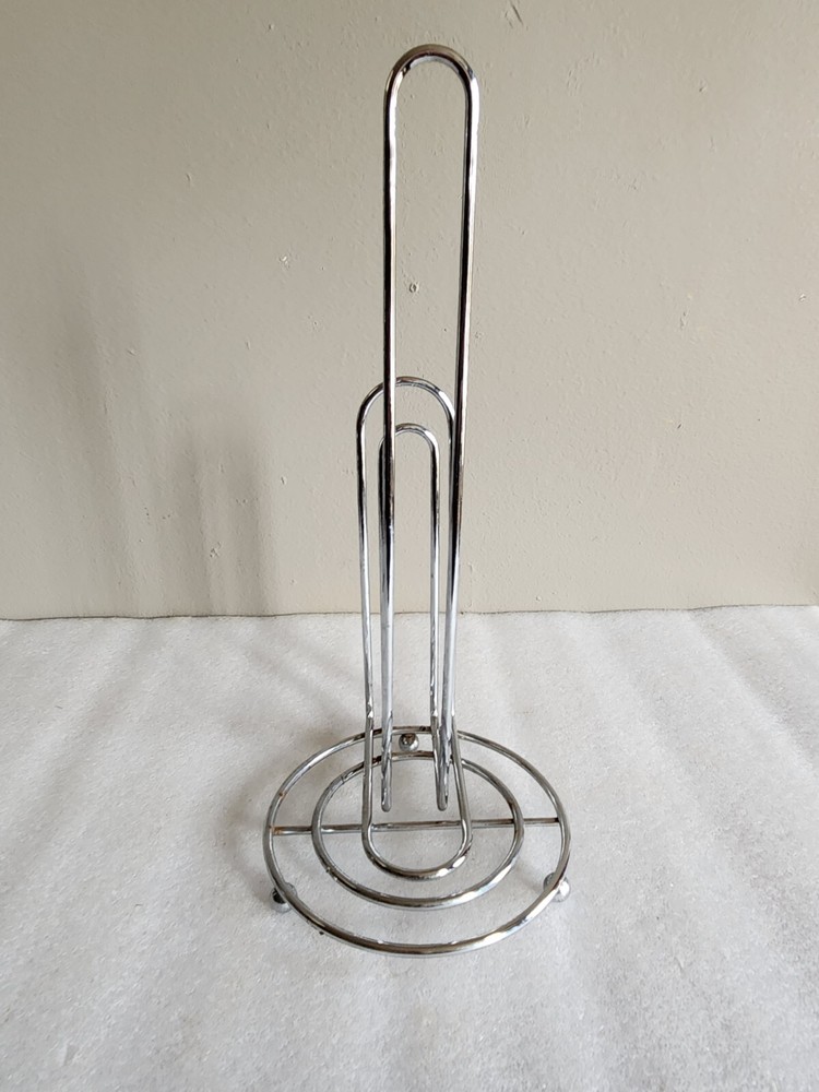 Paper Towel Roll Holder • Chrome Decorative
