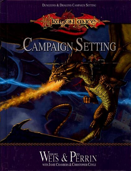 DRAGONLANCE CAMPAIGN SETTING VF! Dungeons Dragons Guide Book Players Master D&D