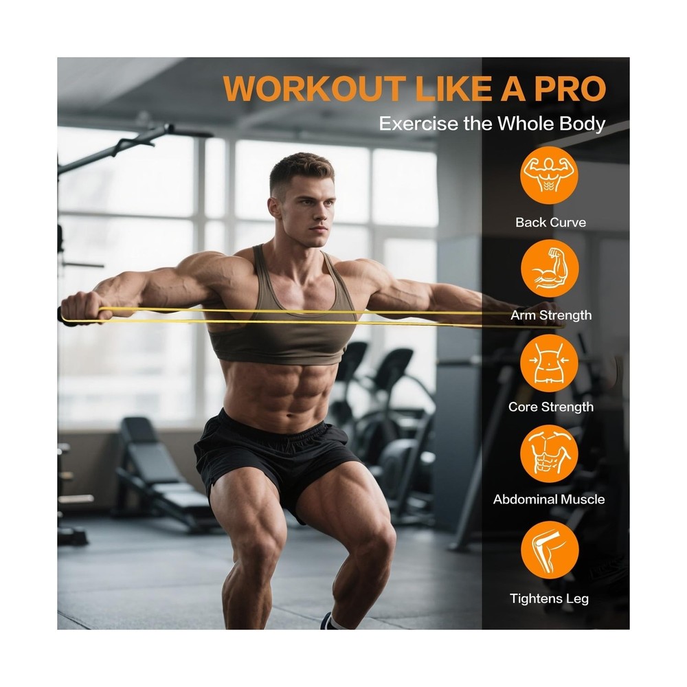 Resistance Bands Set for Pull Ups - Assistance Bands for Strength Training