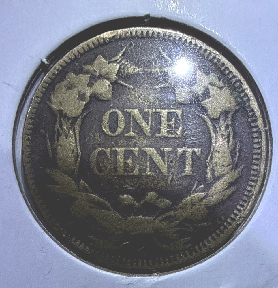 1858 Flying Eagle Cent Large Letter