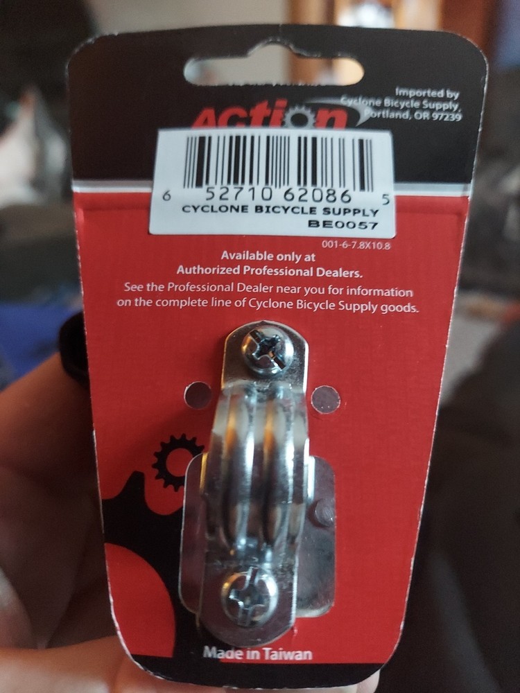 Action Bicycle Bell All Metal Black/Silver