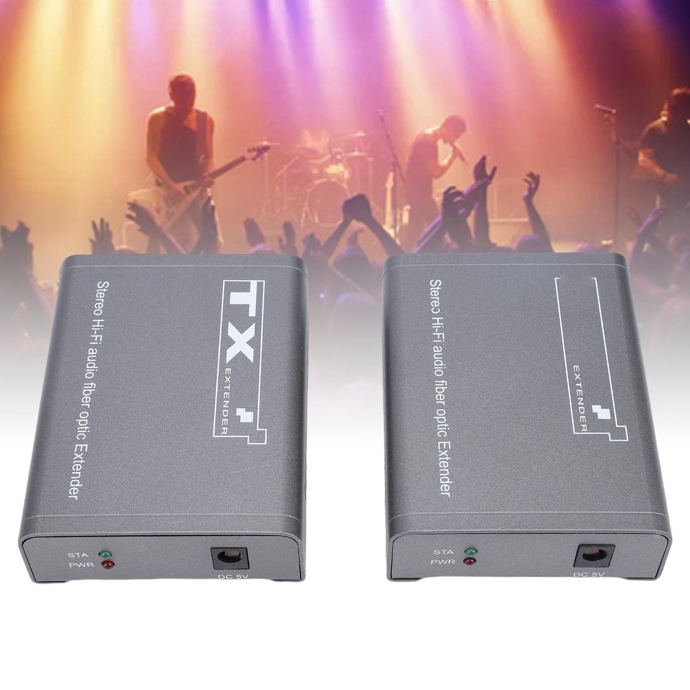 For Audio Over Fiber Extender 20KM Single Mode 2KM Multi Mode