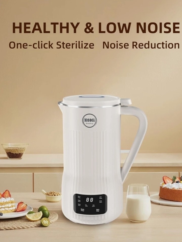 High-Speed 20oz Nut Milk Maker Machine 600ml Soybean Milk Maker Auto Clean Multi