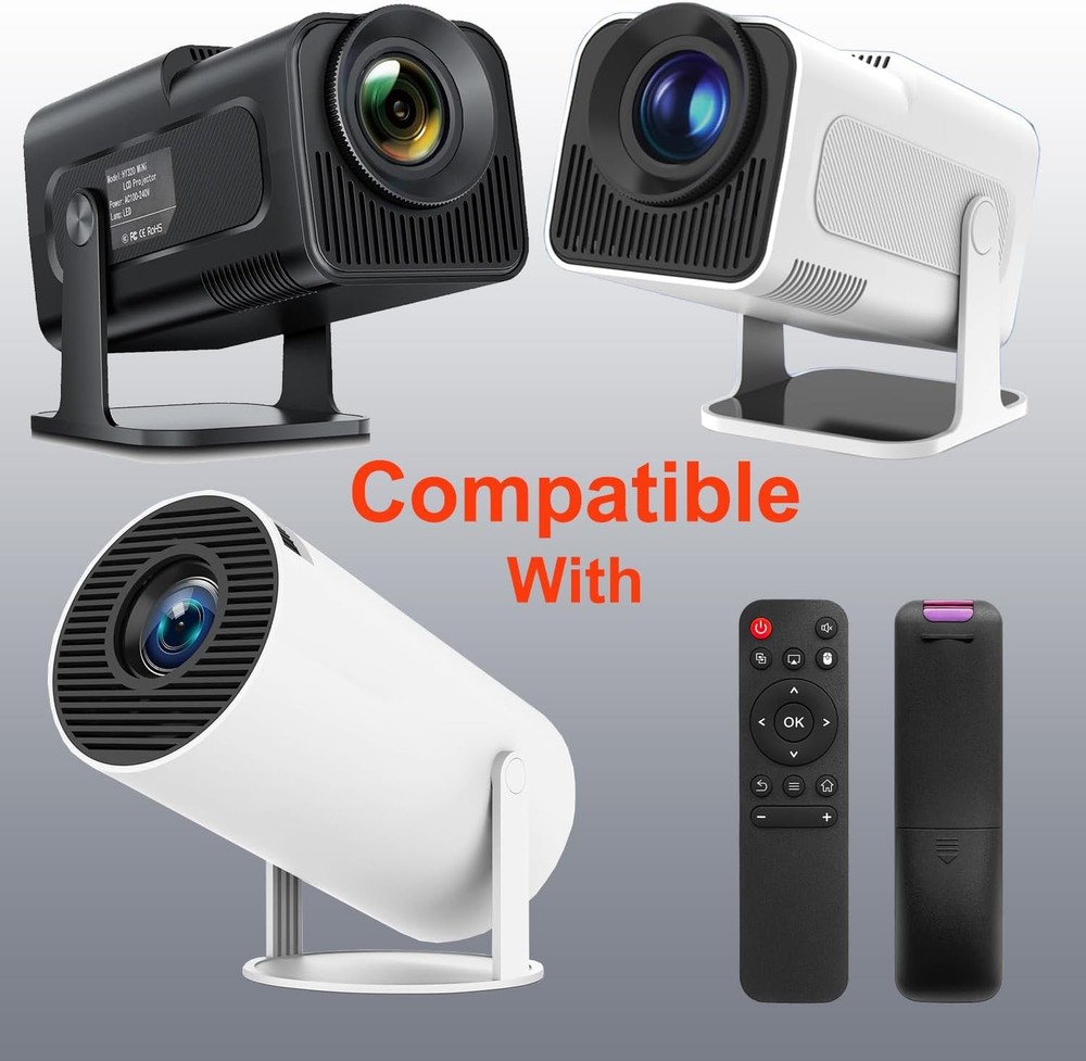 Replacement Remote for Mini Projector,Compatible with Magcubic...