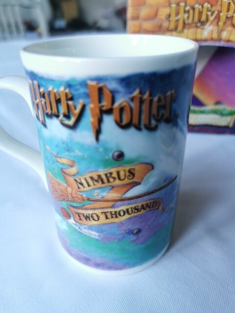 Harry Potter Nimbus Two Thousand Cup And Coaster Set.
