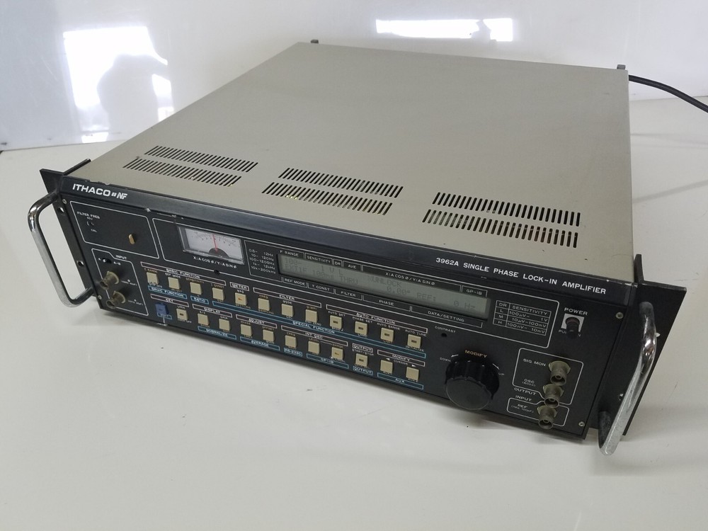 NICE! ~ Ithaco 3962A Single Phase Lock-In Amplifier #2 ~ Rack Mountable