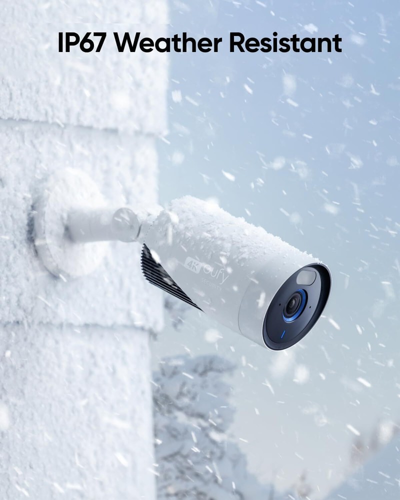 eufy Security eufyCam E330 4K Outdoor Security Camera System with 1TB HDD|Refurb