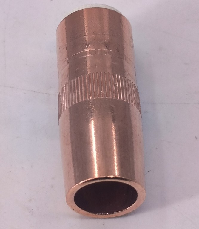 1/4 Tip Fluted Nozzle Copper Welding Accessories High Efficiency Nozzle