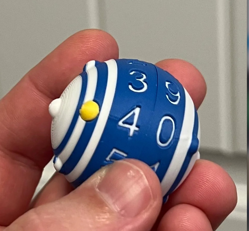 Blitz BALL MTG Life Counter – Rotating Life Tracker | Tabletop RPG / 2-pack