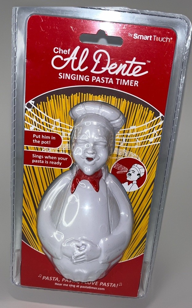 Chef Al Dente Singing Pasta Timer By Smart Touch PASTA01