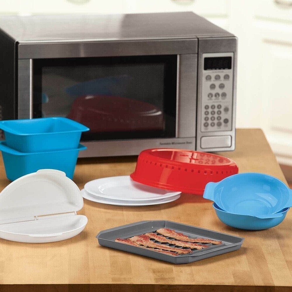 9 Piece Microwave Cookware Set