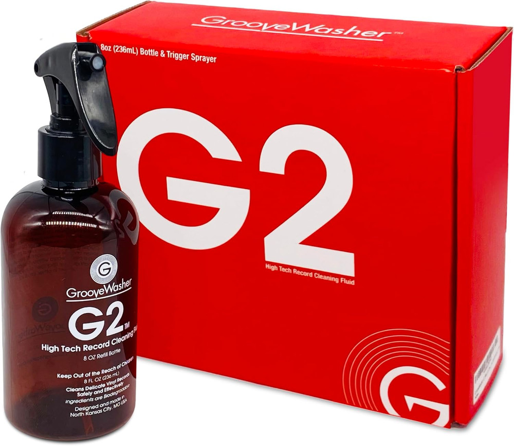 G2 Record Cleaning Fluid Refill Bottle, 8 Fl Oz