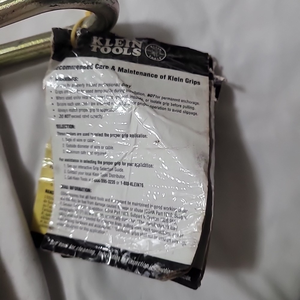 Klein Tools 1692-5AT CABLE PULLER GRIP 8000LBS