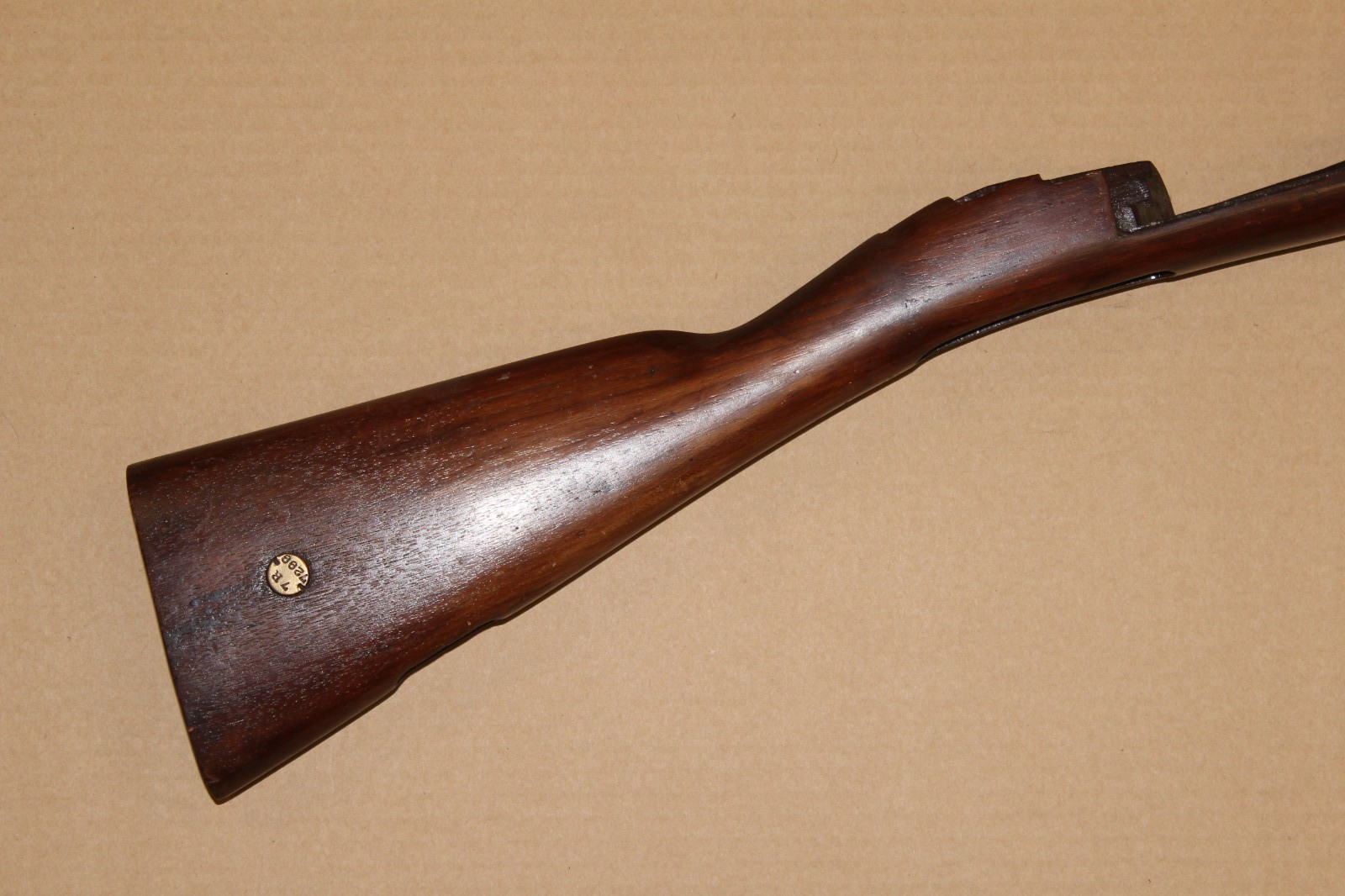 Krag model 1894 nice wood stock sportorized 33.5 inches long