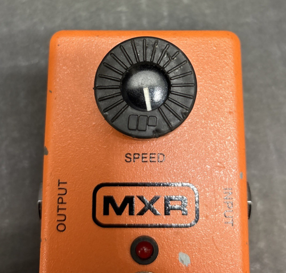 MXR Analog Phase Shifter Effects Pedal Orange Phase 90