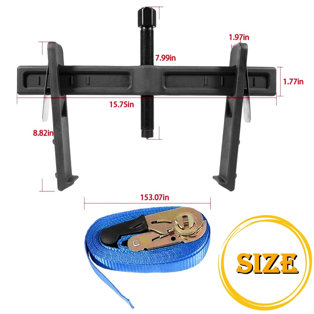 Brake Drum and Rotor Puller Removers Brake Drum Hub Puller for Removing Wheels