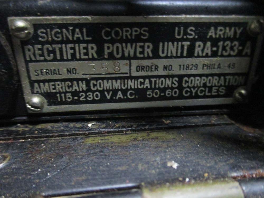 FREQUENCY METER BC - 221 - AC, MILITARY SURPLUS