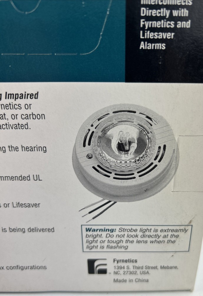Fyrnetics Remote Visual Signaling Device SL 1771 Open Box