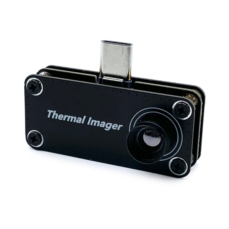 Handy Smartphone Thermal Imaging Device Versatile Temperature Scanner for Mobile