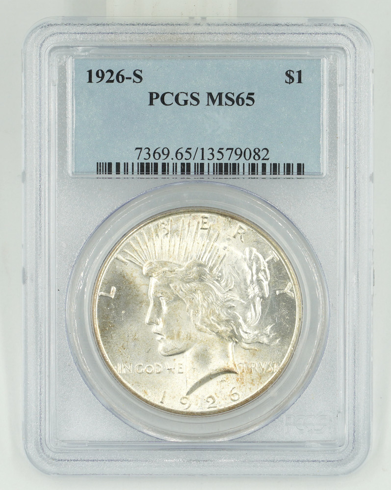 1926-S PCGS MS65 Peace Dollar