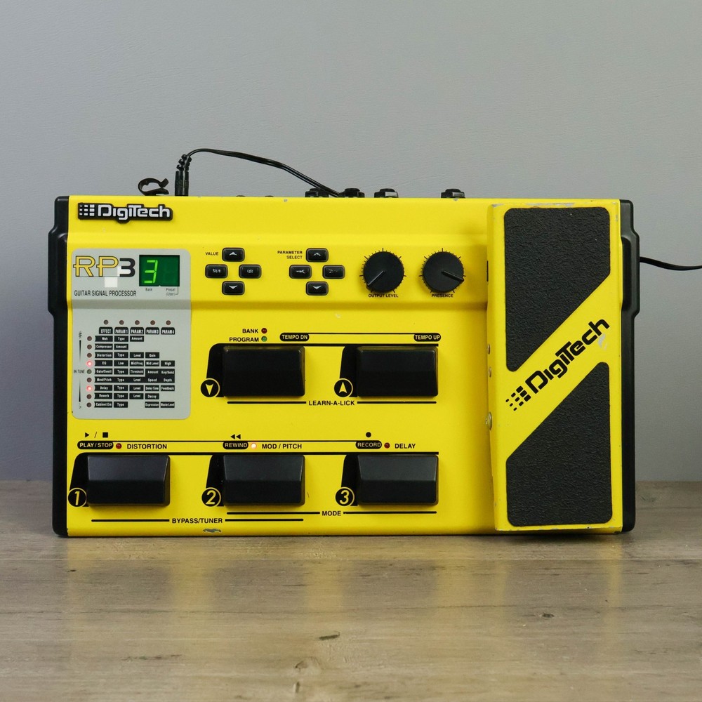 DigiTech RP-3 Multi-Effect Pedal Guitar Signal Processor Tested Works