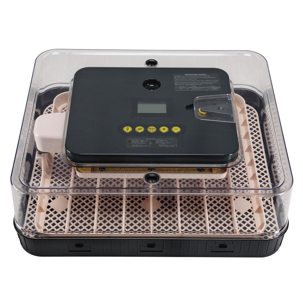 56 Egg Incubator Hatching with Automatic Egg Turner and Humidity Temp Control US