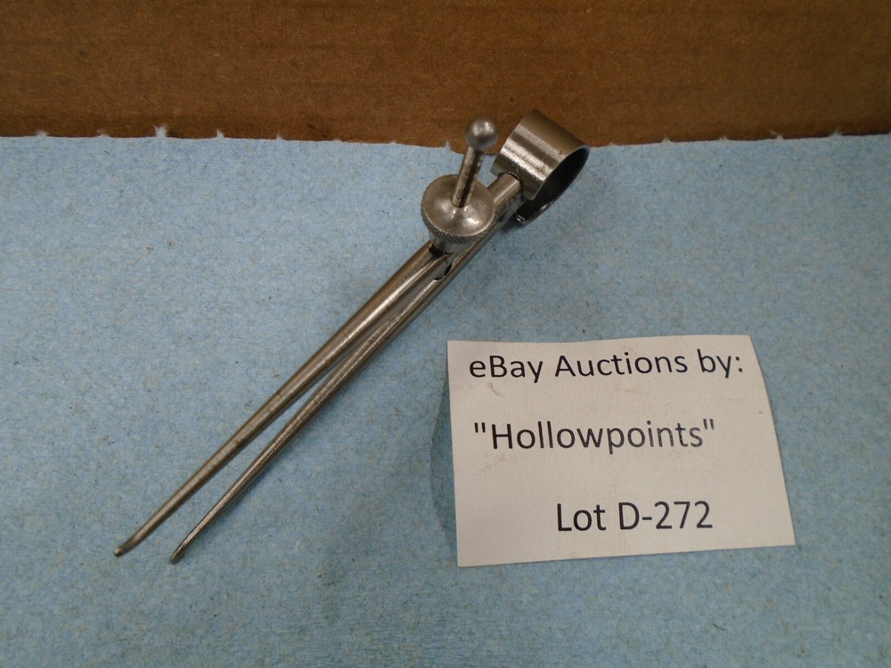 Lufkin 142 ToolMakers 3" Inside Caliper Round Leg Solid Nut for Machinist D272