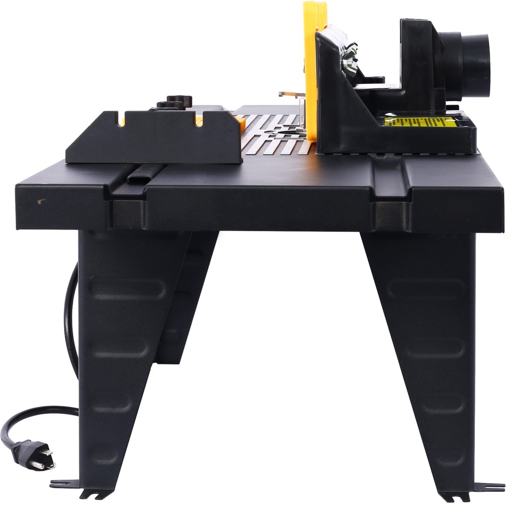 Electric Benchtop Router Table Wood Working Tool, Black