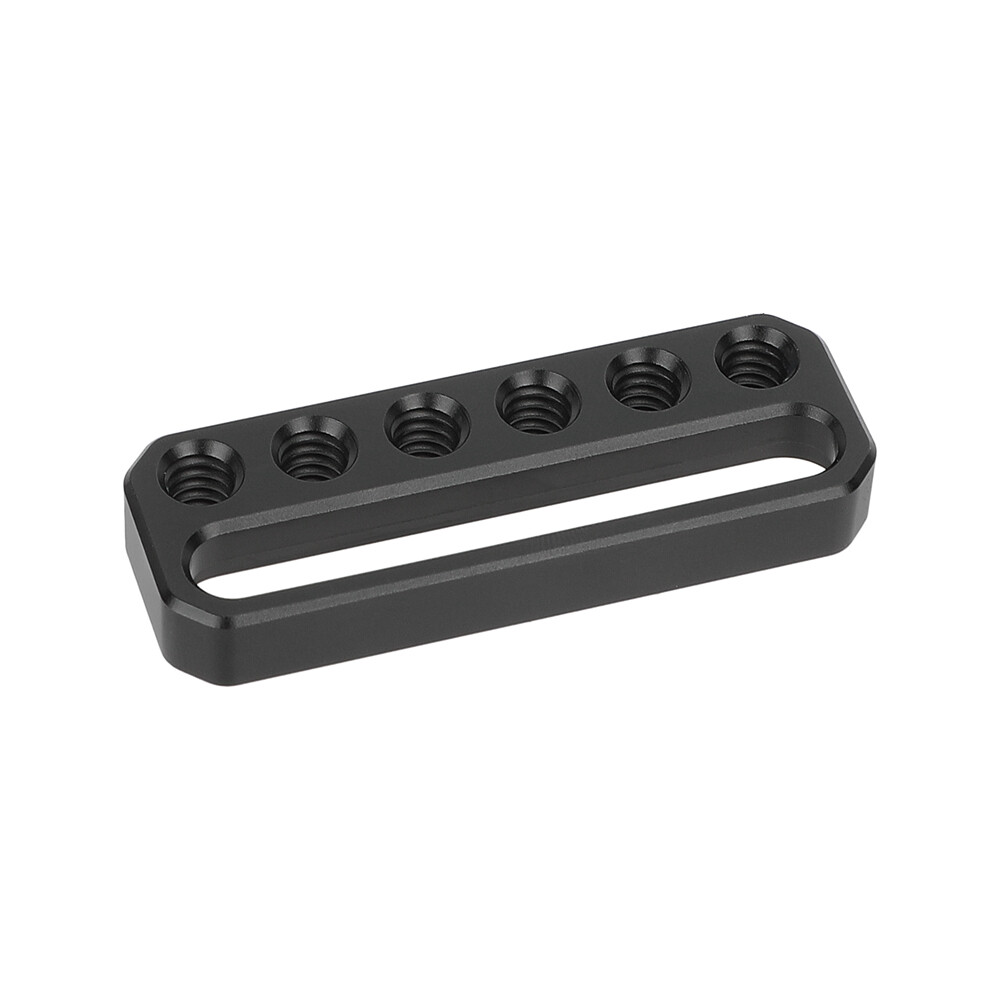 Mini Cheese Extension Plate w/Single Countersunk Slot & 1/4"-20 Mounting Threads