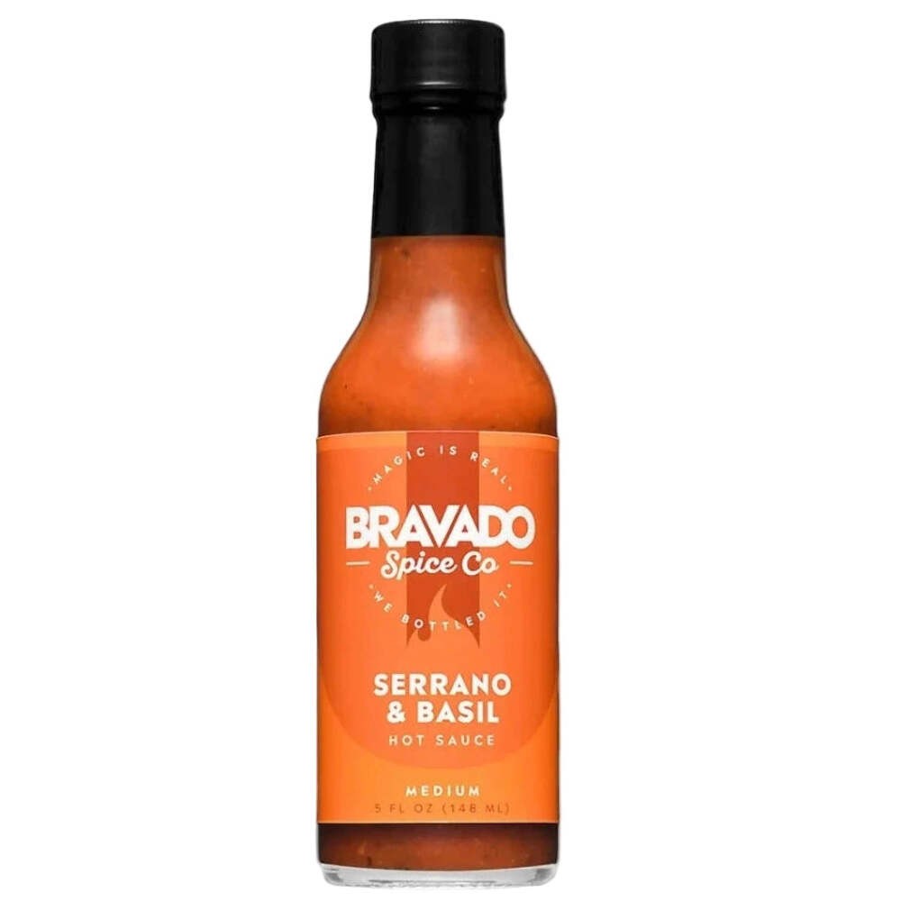 Bravado Serrano And Basil Hot Sauce