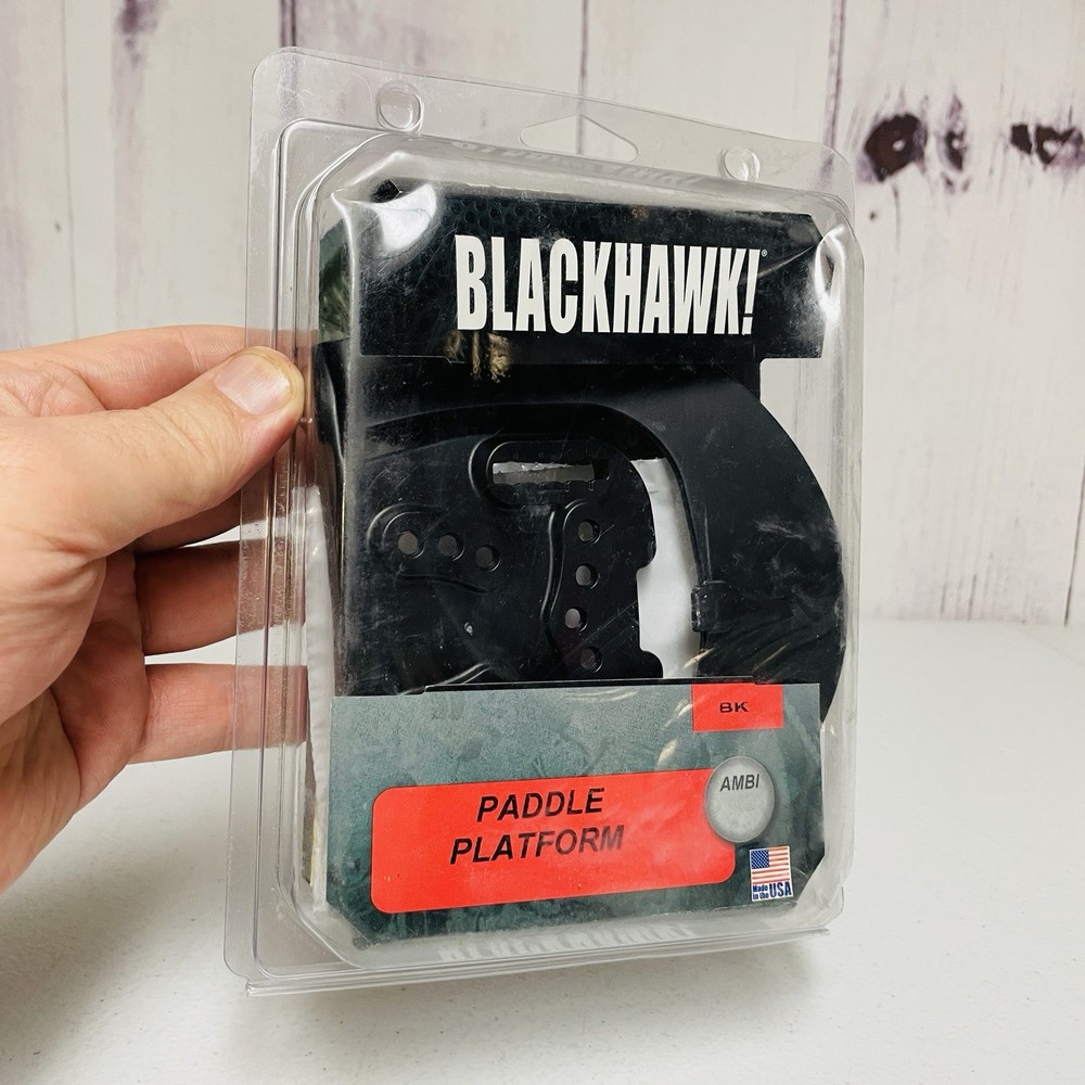 Blackhawk CQC Paddle Loop Platform Ambidextrous Black 410902BK